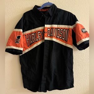 Men’s Harley Davidson Racing shirt Size M